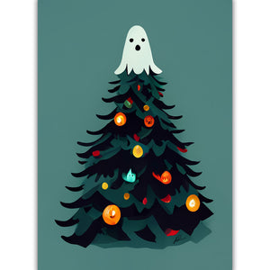 Haunted Holiday Cards 🎄👻
