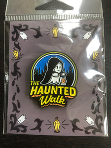 Enamel Pin: Haunted Walk Ghost
